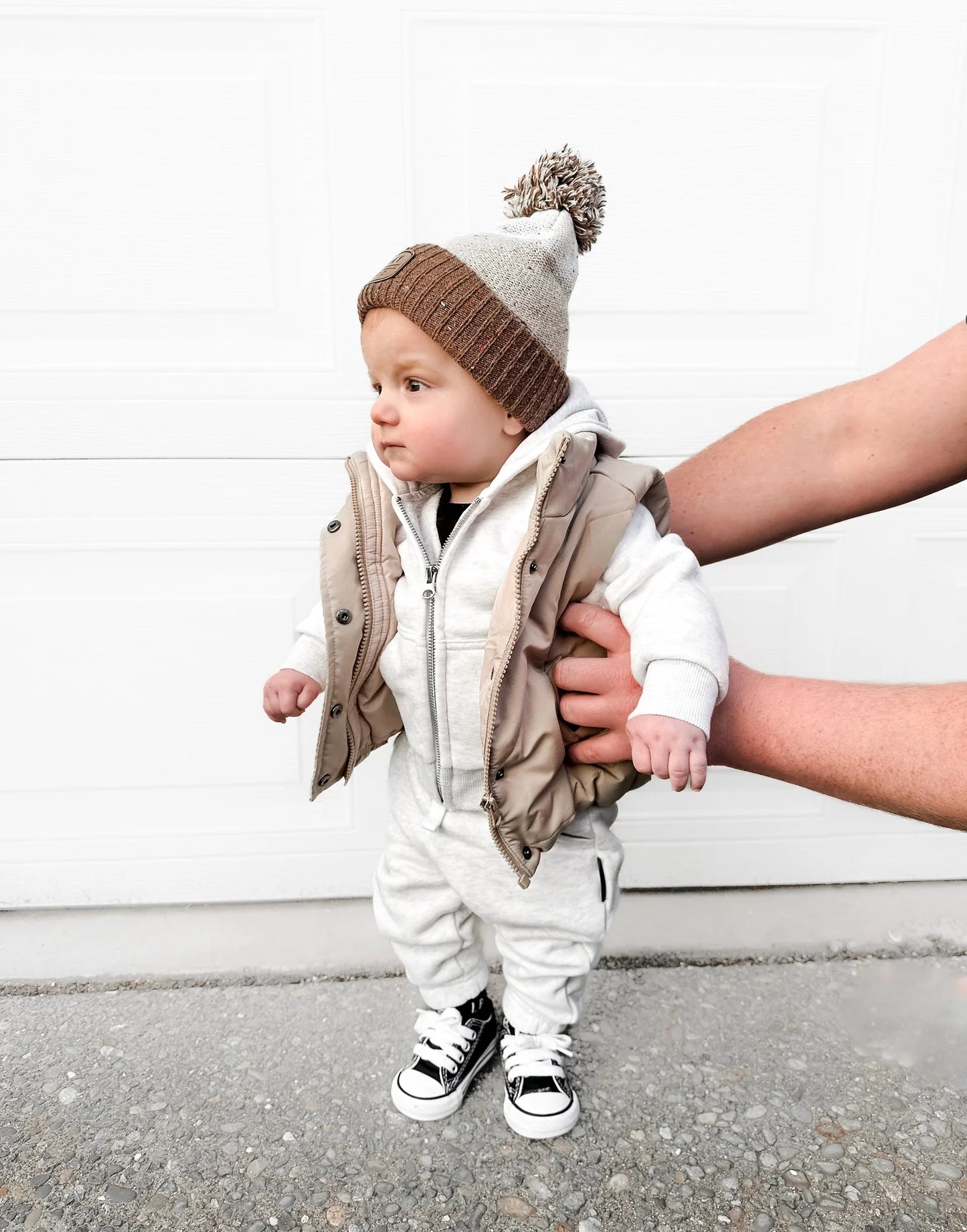 Little Bipsy Puffer Vest - Sand