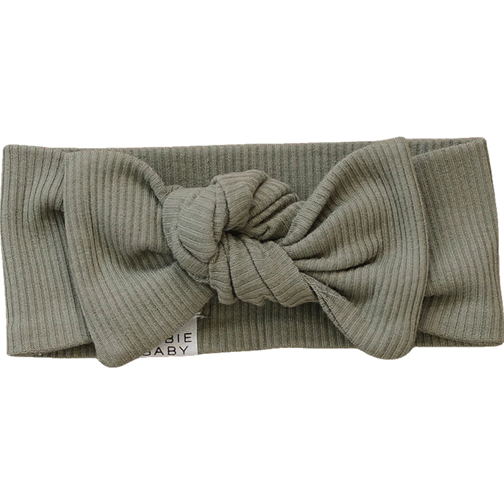 Organic Cotton Ribbed Head Wrap