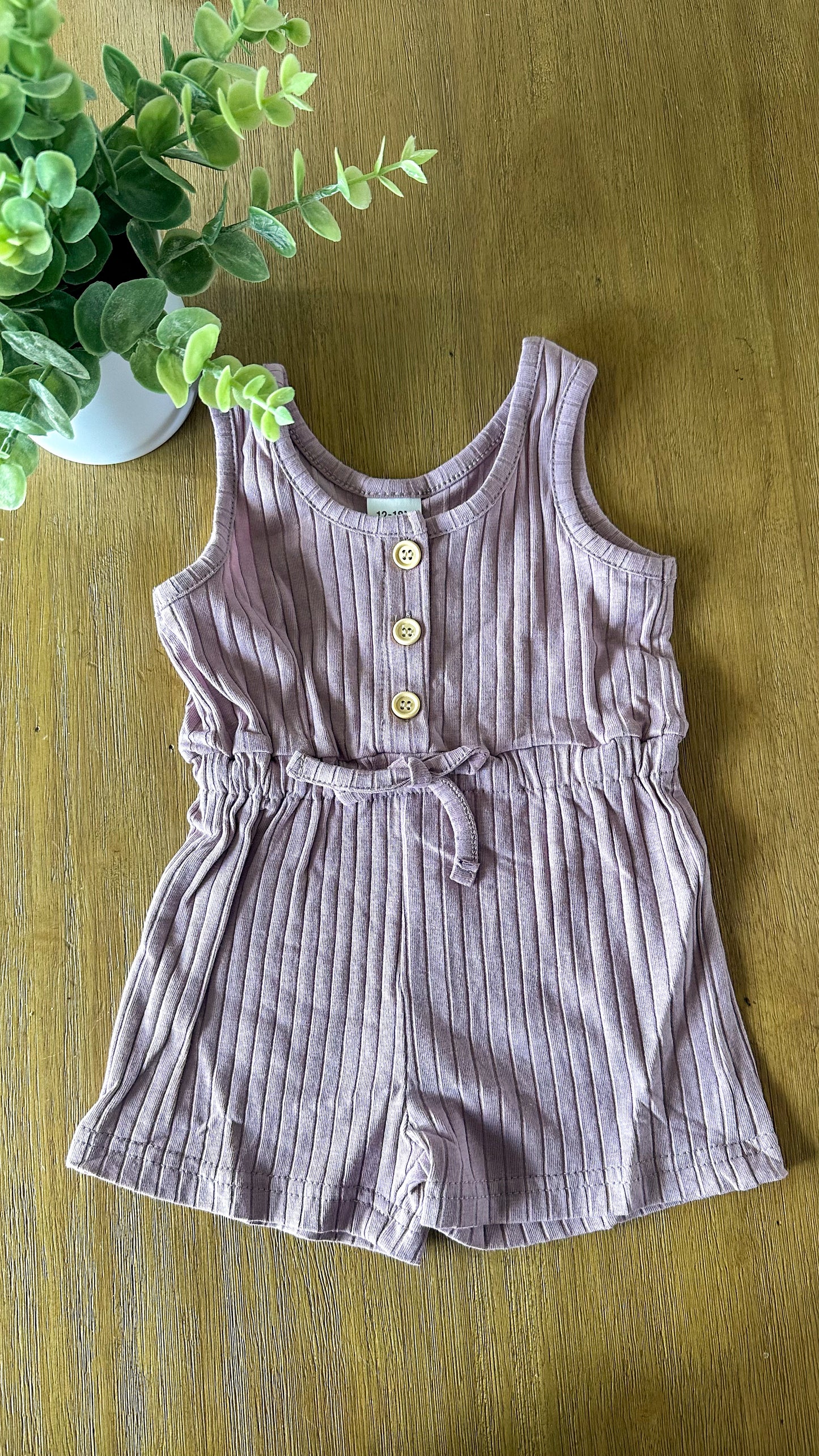 Mona Ribbed Knit Romper