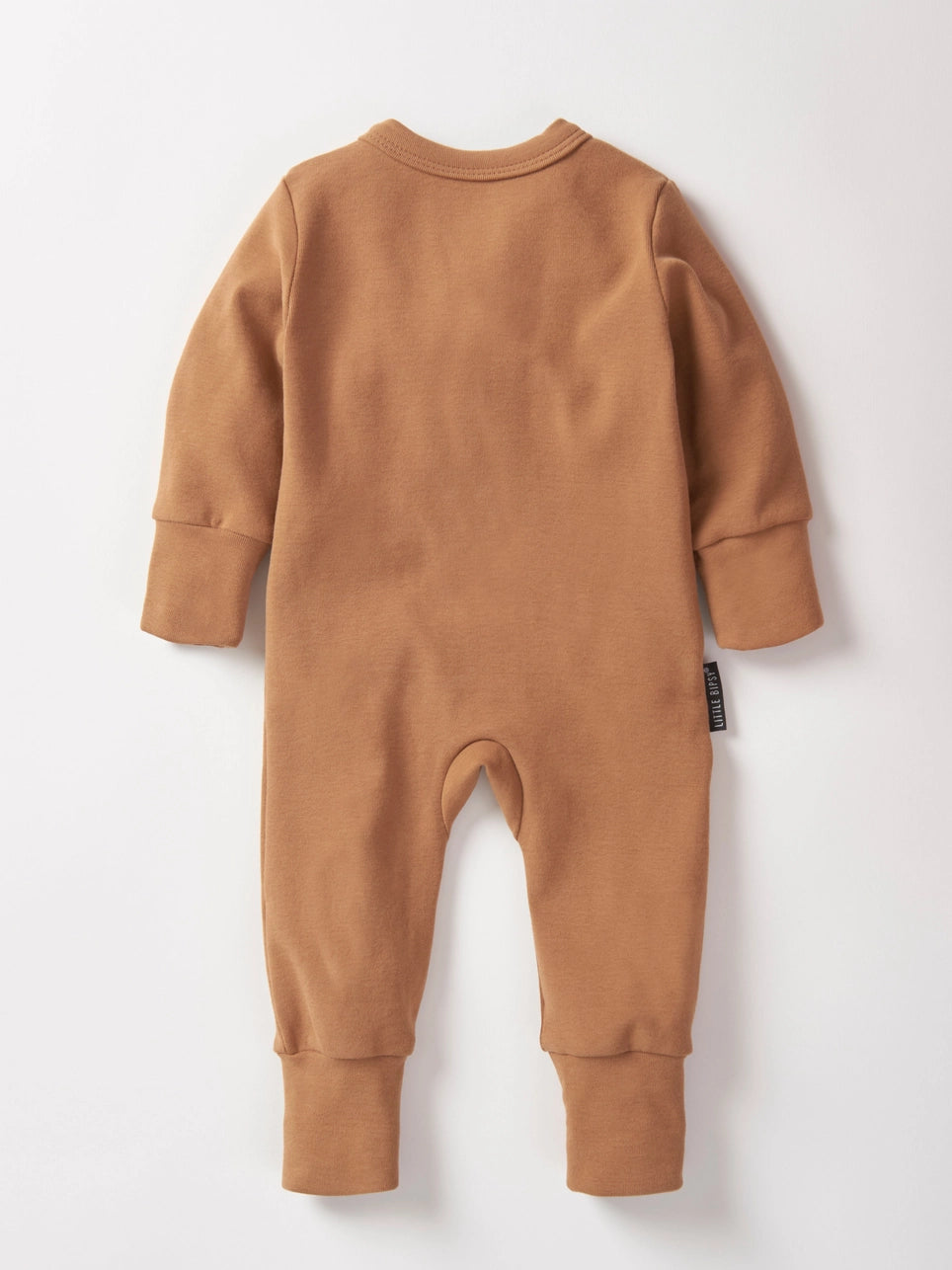 Little Bipsy 2-Way Zip Romper - Caramel